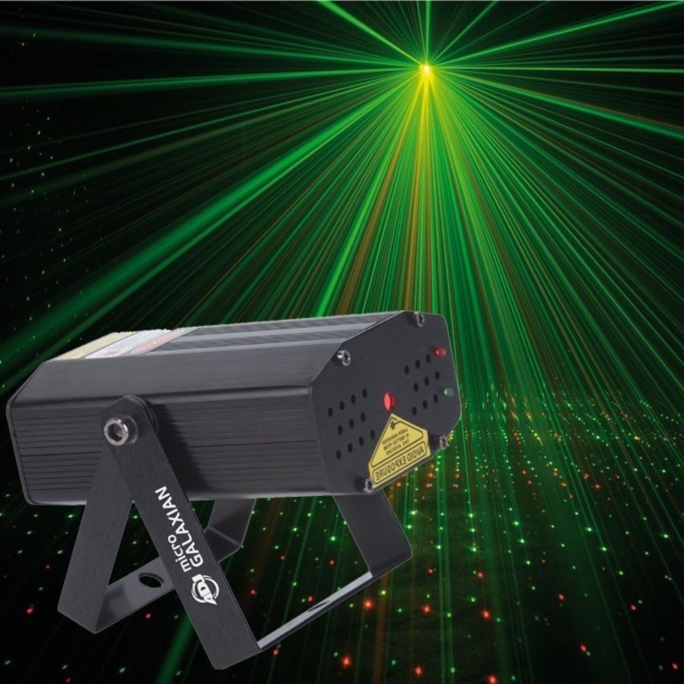 Laser déco micro galaxian (110mW) · AMERICAN DJ